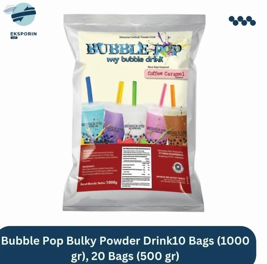 Bubble Pop Bulky Powder Drink