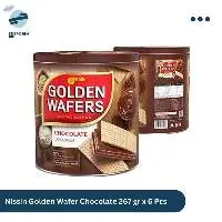 Nissin Golden Wafer Chocolate