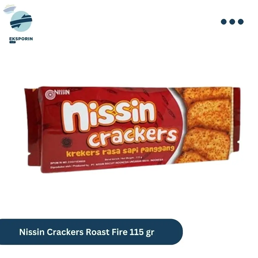Nissin Crackers Roast Fire