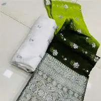 Jacquard Multi Squence Full Worked Saree