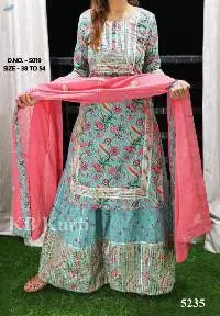 Hand Block Printed 3 Piece Set Kurti
