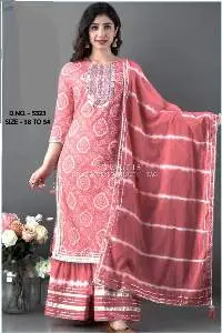 Bandhej Printed Fabric Long Kurti