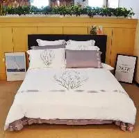 Bamboo Embroidery Sheet Set
