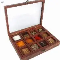 Wooden Spices Box