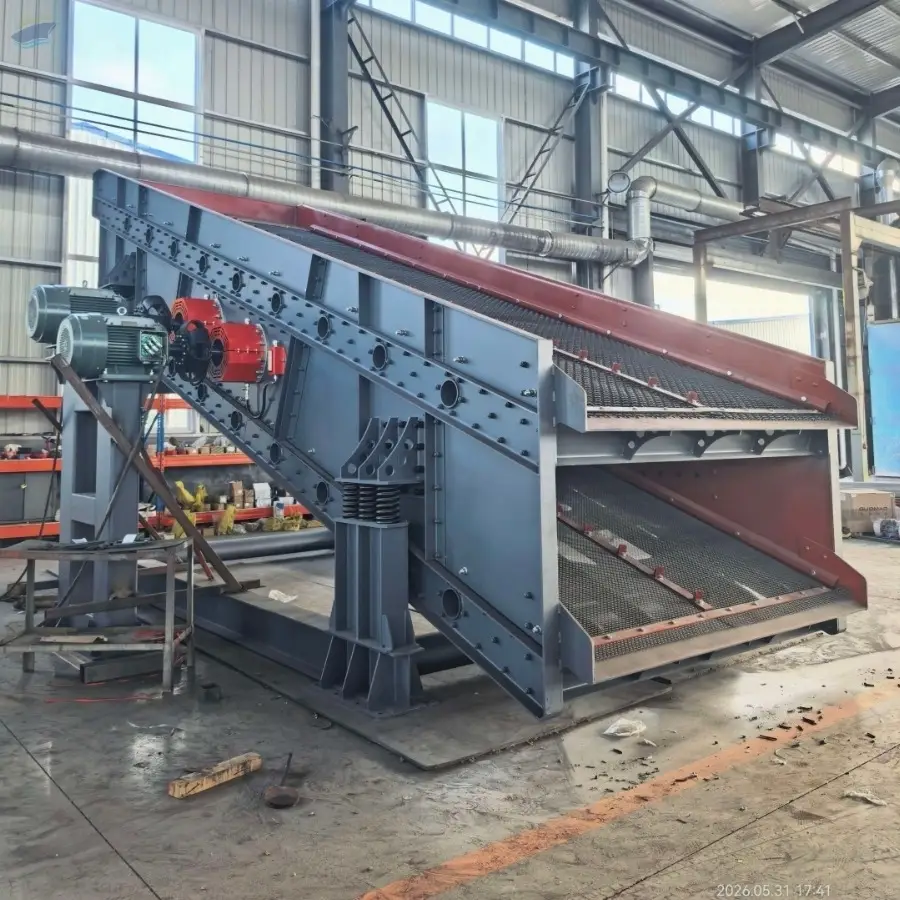 Mining Sand And Gravel Grading Vibrating Screen