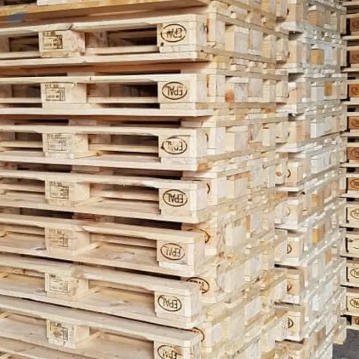 Euro Wood Pallets Pine Wood Standard Sizes by Neda Holding Ltd