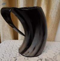 Buffalo Horn Beer Mug