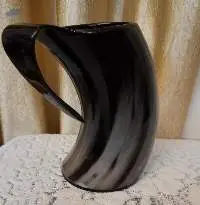Buffalo Horn Beer Mug