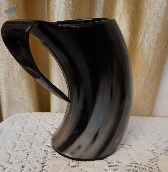 Buffalo Horn Beer Mug