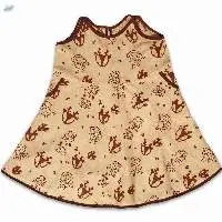 Ethically Made Peaches Kids Frock