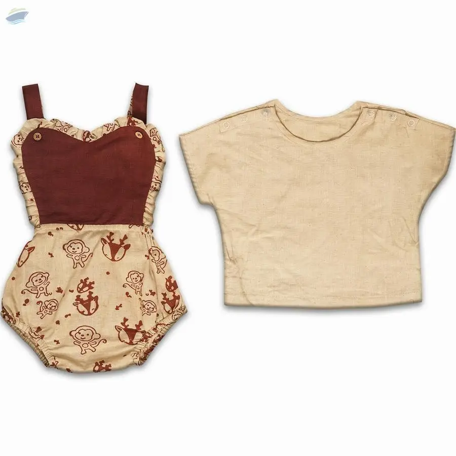 Ethically Made Zazu Romper Kids Set