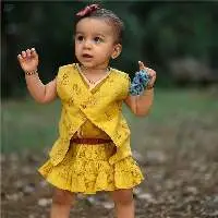 Ethically Made Yami Reversible Jhabla Kids Set