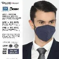 Valve+ Purism FFP2 NR - 6 Ply Royal Navy