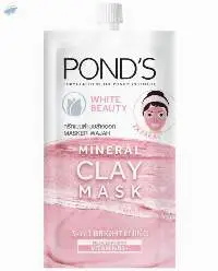 Pond's White Beauty Mineral Clay Mask 8g