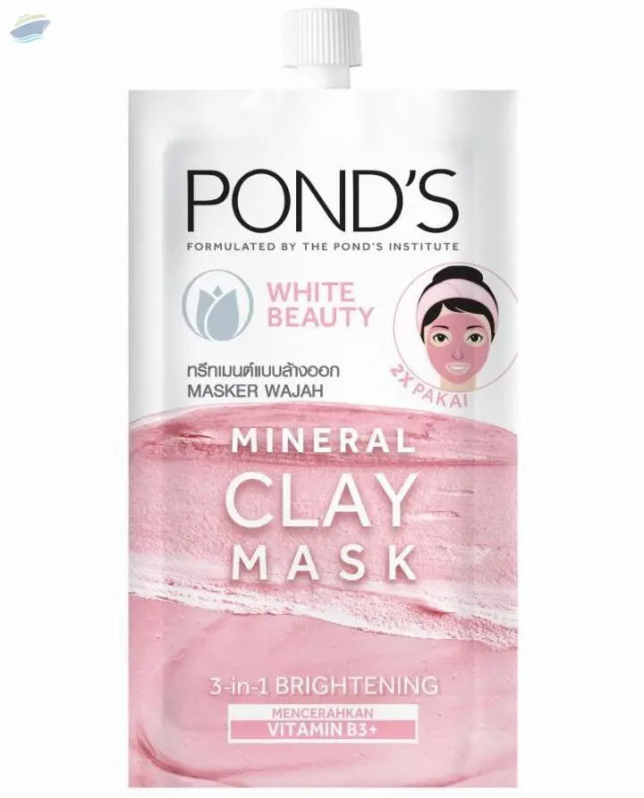 Pond's White Beauty Mineral Clay Mask 8g