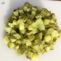 Diced Gherkins