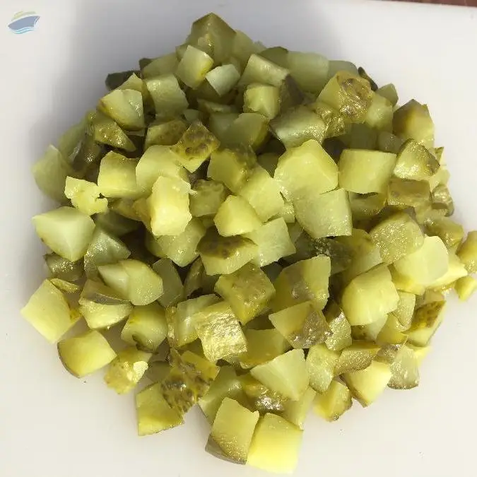 Diced Gherkins