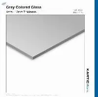Grey Colored Glass 4mm - 12mm / Float Glass
