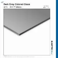 Dark Grey Colored Glass 4mm - 12mm / Float Glass