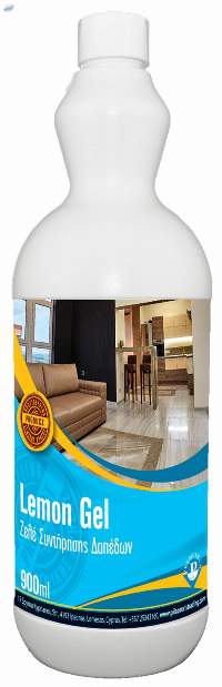 LEMON GEL 900ML Lemon Floor Cleaner Concentrate