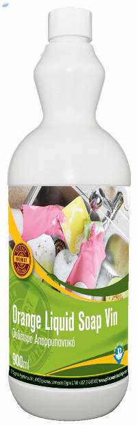 900ML Liquid Soap,  Orange Liquid Soap Vin
