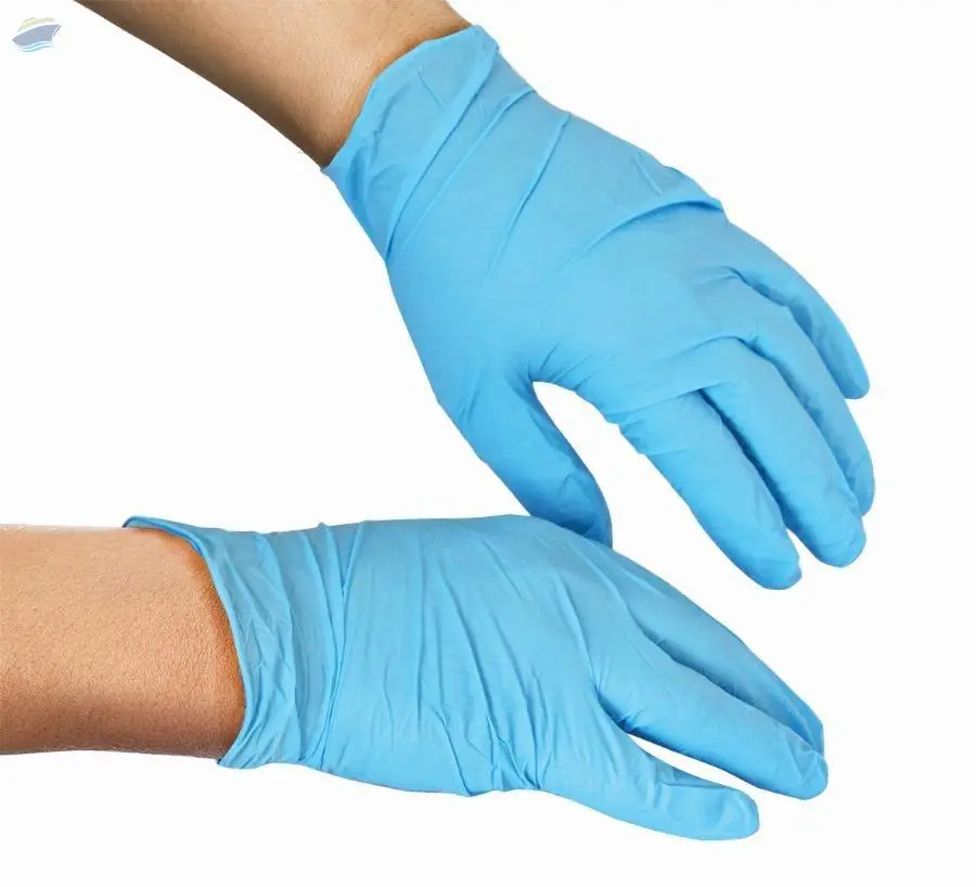 Nitrile Gloves 100pcs/Box , Blue, Powder Free