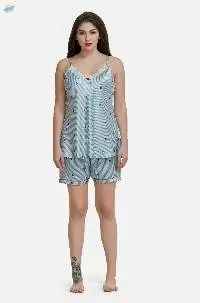 Women's Cami And Shorts Sleepwear Set