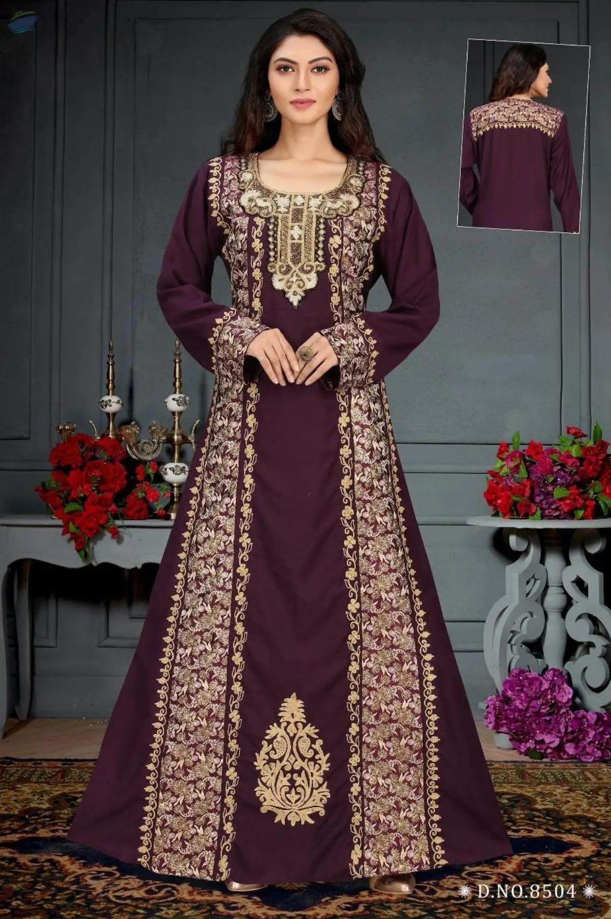 Elegant Arabic Kaftan