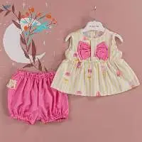 Ready Stock 2-   Piece Baby Girl Set