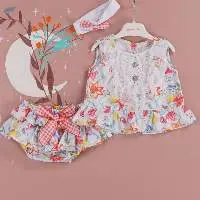 Ready stock 2-Piece Baby Girl Set 6-18M