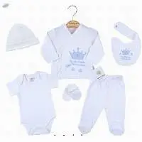 Wholesale 6-Piece Baby Onesies Set 0-3M