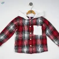 Wholesale Girls Shirt With Hooded 6-9Y