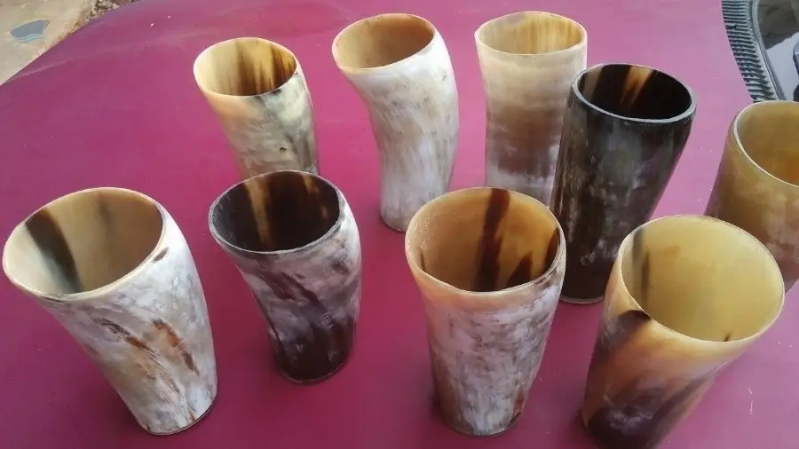 Cow Horn,  Whisky cup