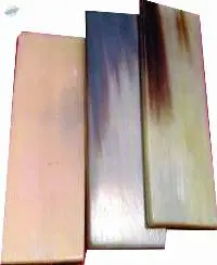 Cow Horn Plate for Knife Handle OR Buttons