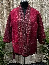 Kantha Short Kimono