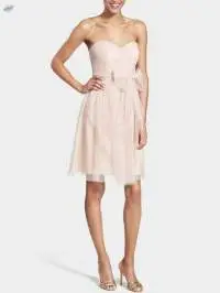 Convertible Tulle Fit & Flare Dress