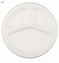 10" 3CP Round Plate