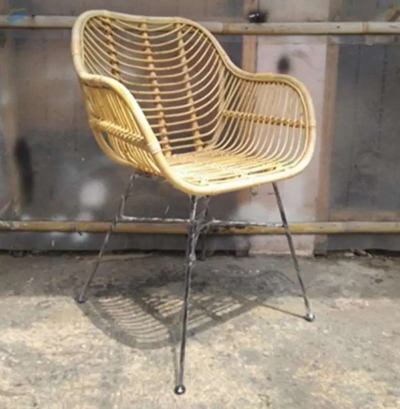 Metal Rattan Chair