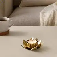 Lotus Tealight Candle Holder