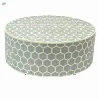 Bone Inlay Coffee Table