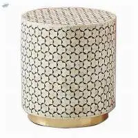 Round Attractive Design Classic Modern Stool