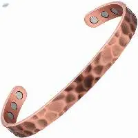 Hammered Copper Bracelet for Women