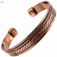 Fashionable Copper Cuff Magnetic Bracelet
