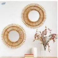 Rattan Mirror made in Viet Nam