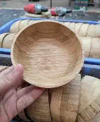 Natural Bamboo Bowl
