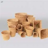 Coconut fiber coir pot