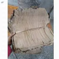 Dried banana leaf