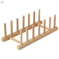 Wood Plate Holder