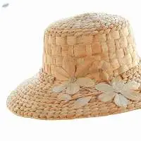 Water Hyacinth Woven Bucket Hat