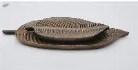 Handmade Leaf Wooden Serving Trays